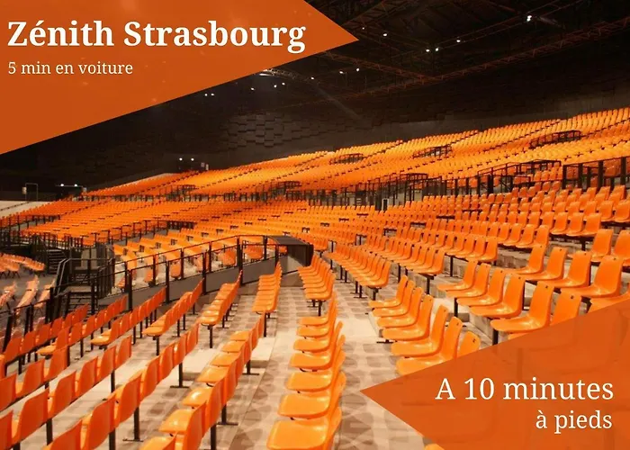 Le Zénith - GOLDEN TREE - Parking privé&WIFI - 5 min Zénith de Strasbourg